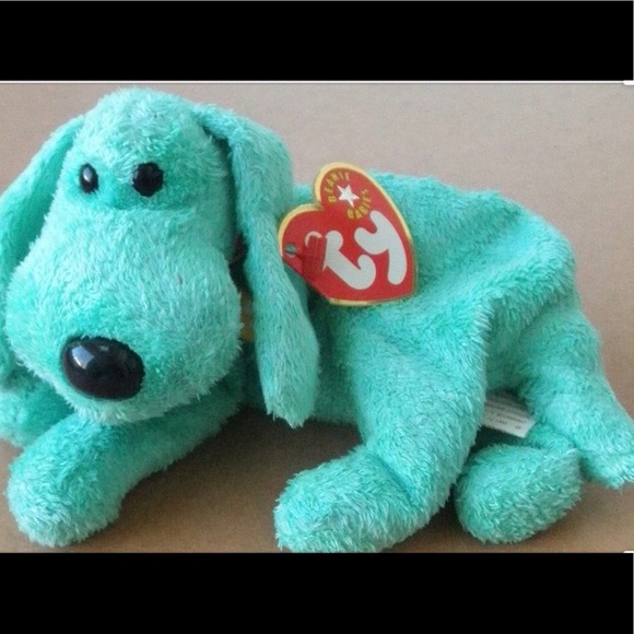 Retired 2001 Ty Beanie Diddley The Puppy Dog - Picture 1 of 7